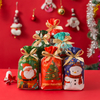 Christmas Drawstring Gift Bag for Cookies Candies Bundle