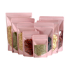 Stand Up Pouch with 1-side-transparent