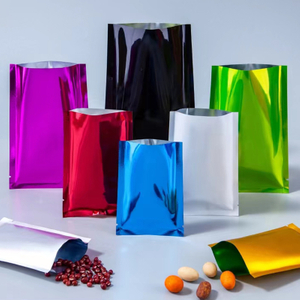 Vacuum Heat Sealing Pouch Multi-Color Metallic Mylar Bags