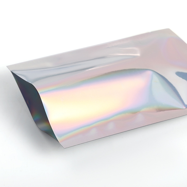Mylar Bags Holographic Heat Seal Packaging Bag