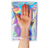 Holographic Mylar Bag with 1-side-transparent