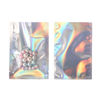 Best Selling Holographic Heat Seal Bag with 1 Side Transparent