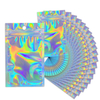 Holographic Mylar Bag with 1-side-transparent