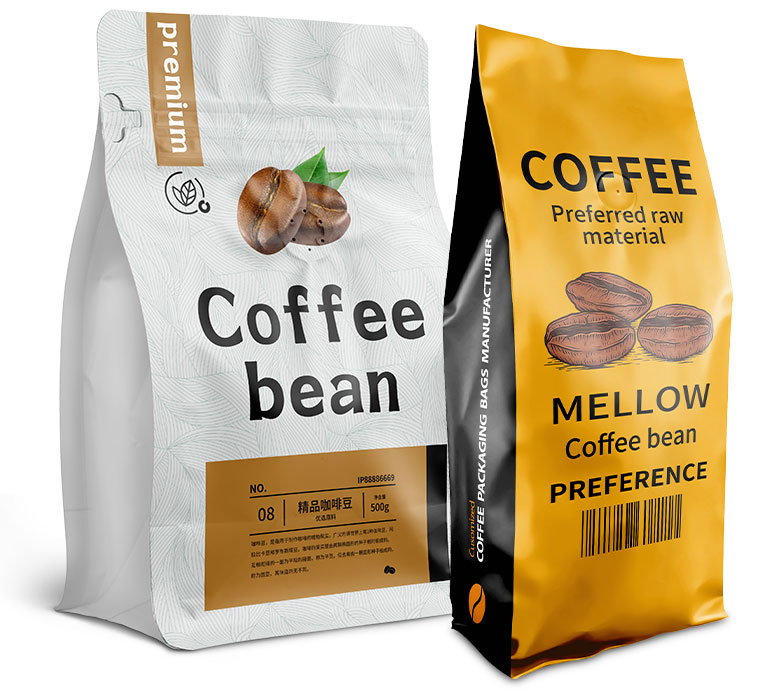 custom printed coffee pouch